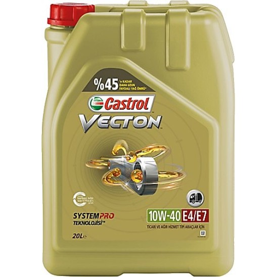 CASTROL VECTON E4/E7 10W-40 20 LT