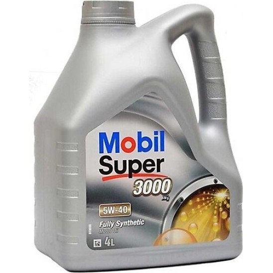 MOBİL SUPER 3000 X1 5W-40 4 LT