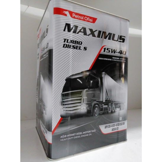 PETROL OFİSİ MAXIMUS 15W-40 18 LT