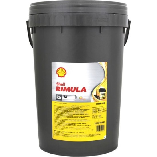 SHELL RİMULA R6 M 10W-40 20 LT