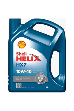 SHELL HX7 10W-40 4 LT